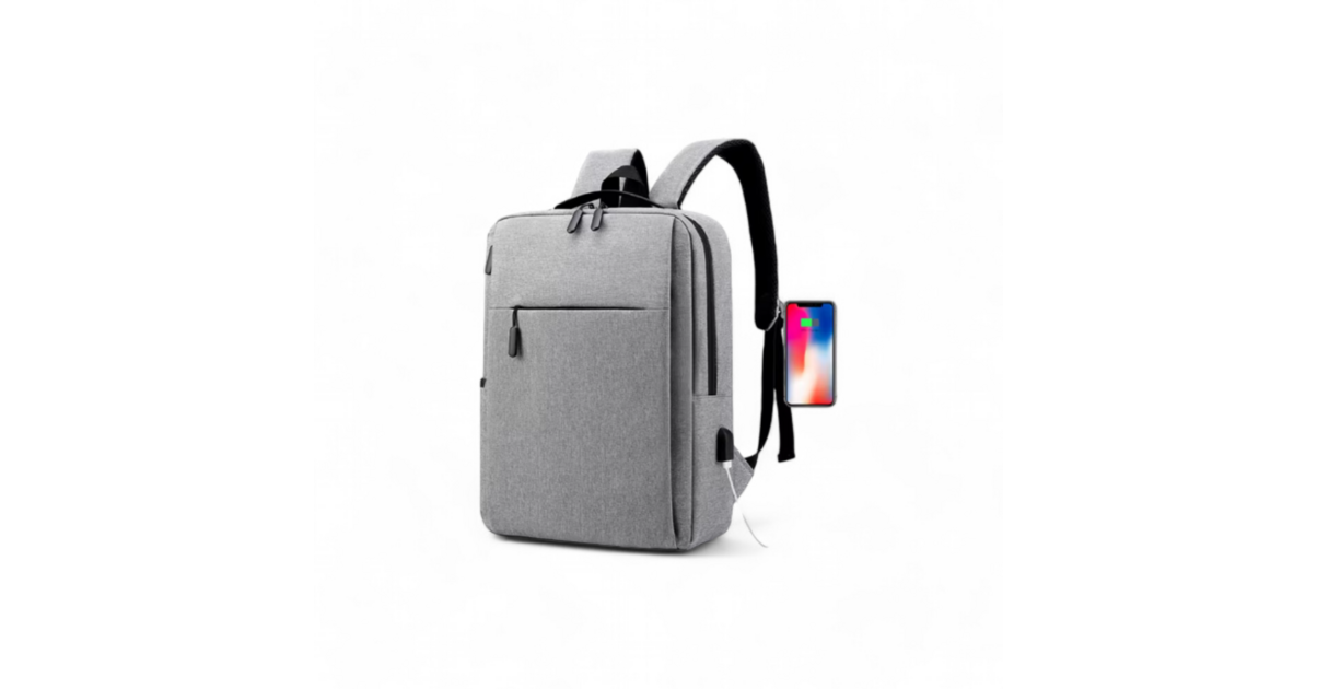 Sac à dos PC portable gris